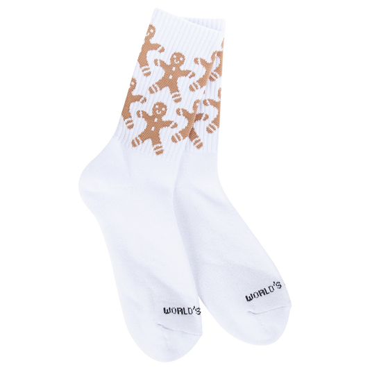 Gingerbread Men Sport Mini Crew Sock