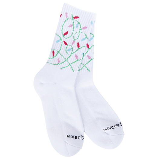 Christmas Lights Sport Mini Crew Sock