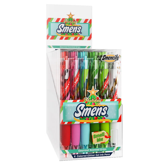 Holiday Glitter Gel Smens Set of 6