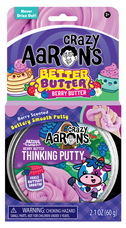 Better Butter Berry - Full Size 4" Thinking Putty