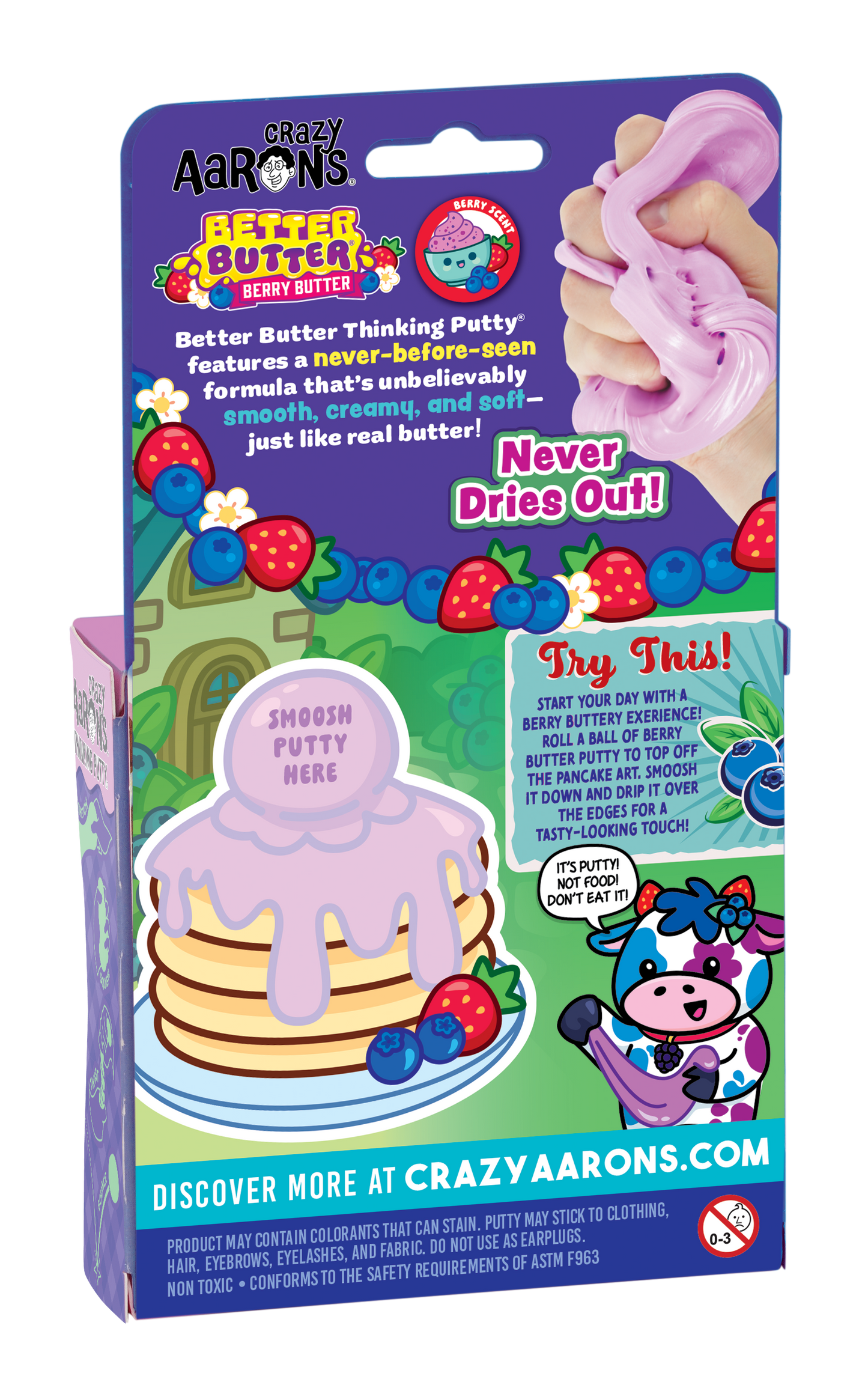 Better Butter Berry - Full Size 4" Thinking Putty