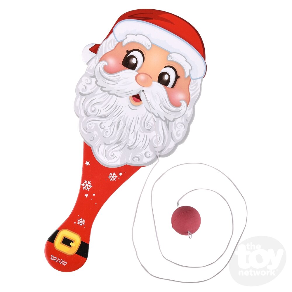 Santa Paddle Ball 10"
