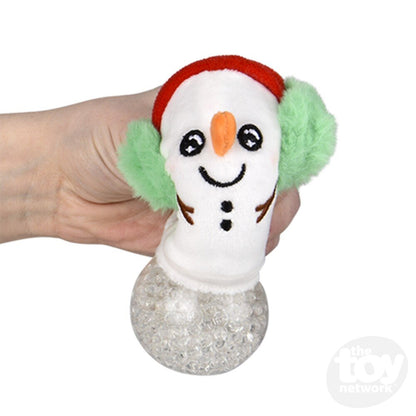 3" Christmas Squeezy Bead Plush