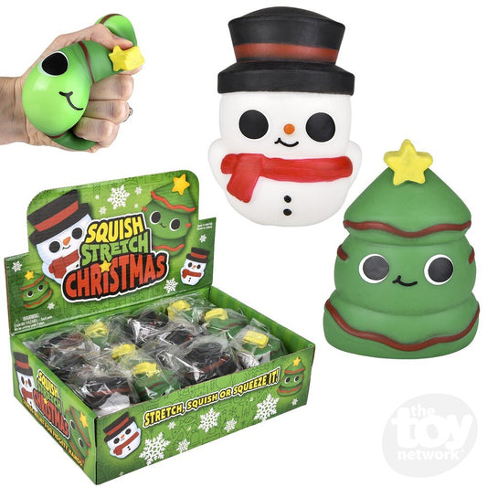 3.5" Christmas Squish Stretch