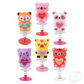 2.75" Valentine's Day Animal Pop-Ups