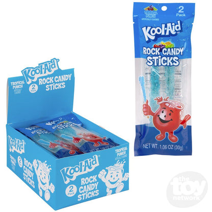 Kool-Aid Rock Candy Sticks - Tropical Punch