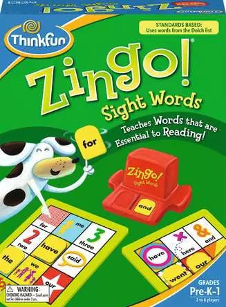 Zingo! Sight Words