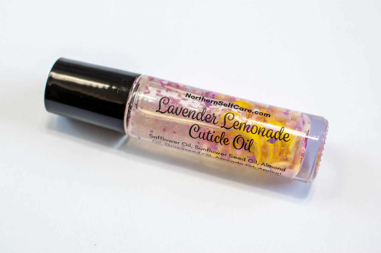 Lavender Lemonade 🍋 Shaker Cuticle Oil Rollerball Nail