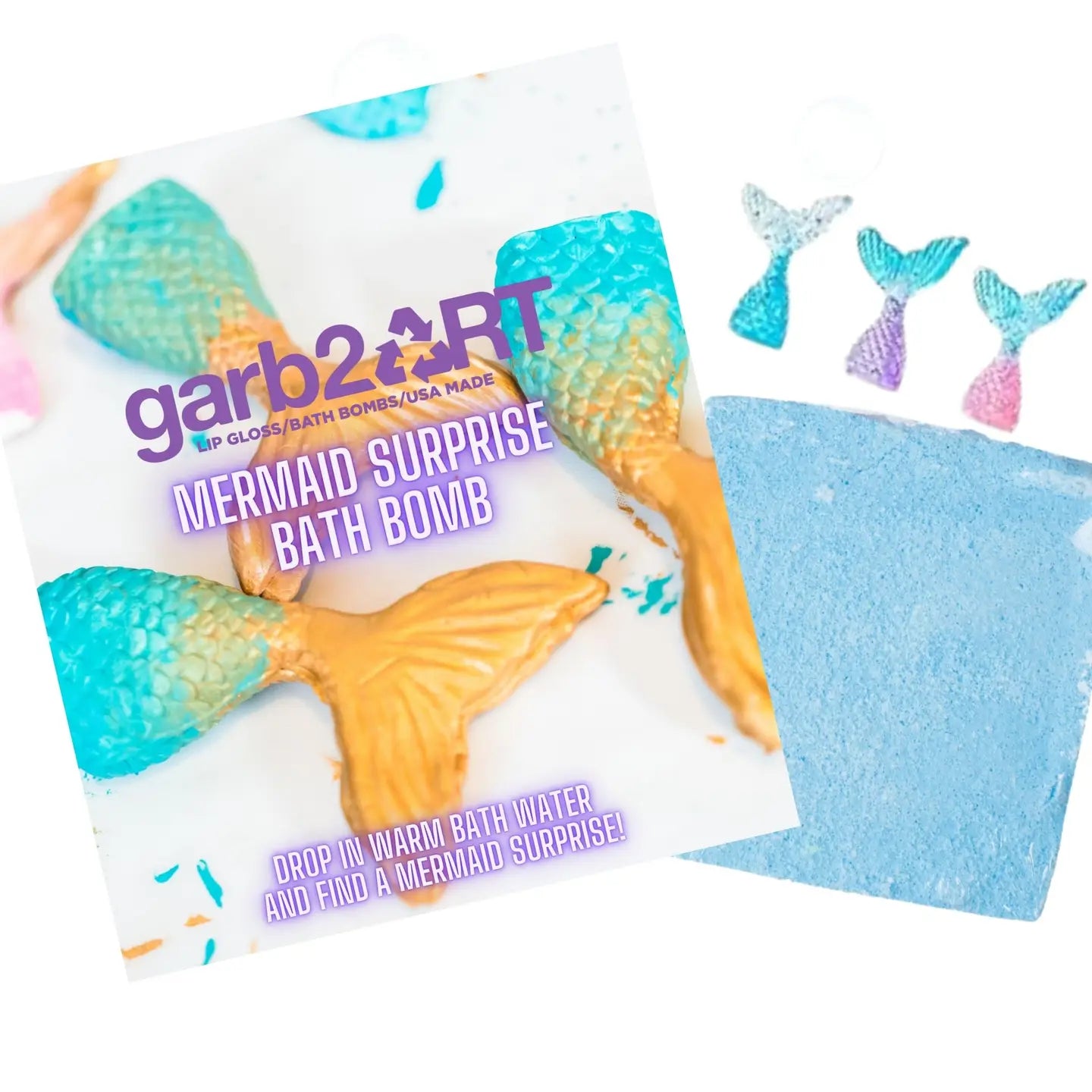 Garb Surprise Bath Bomb | Mermaid