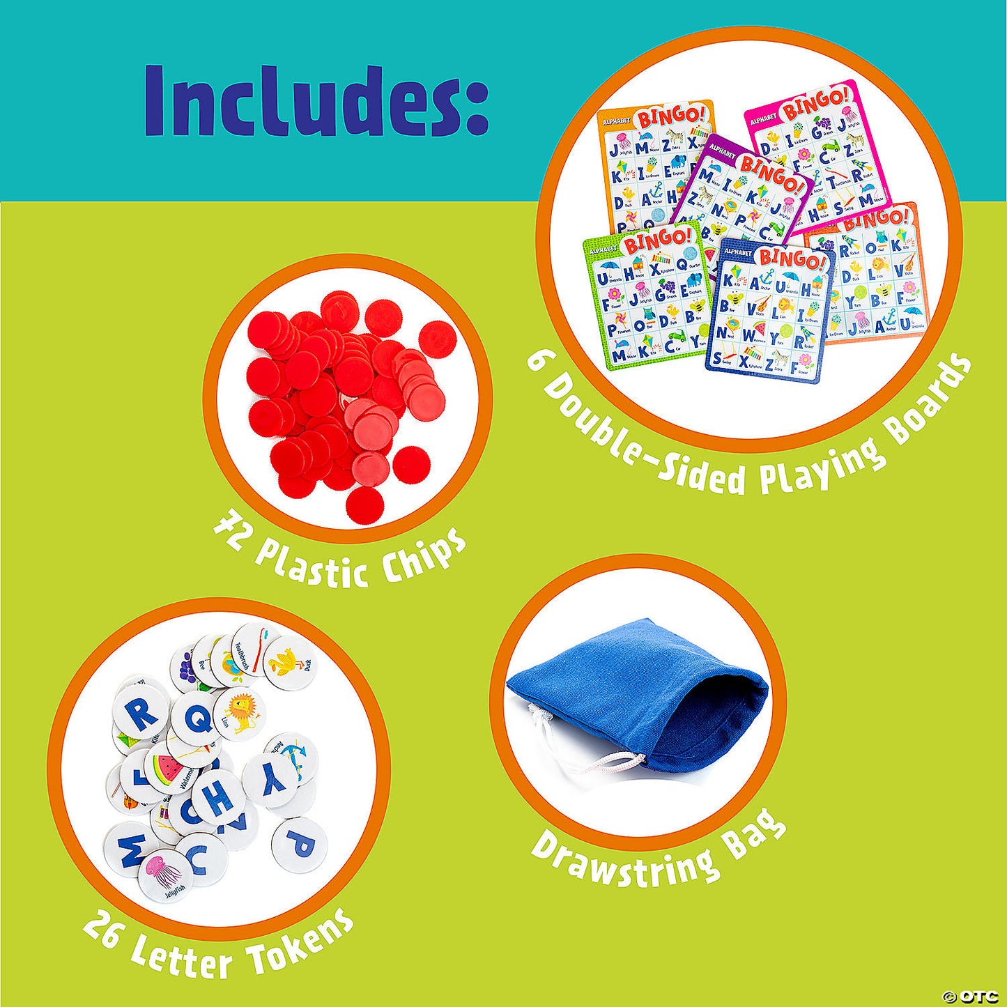 Alphabet Bingo Peaceable Kingdom Board Game