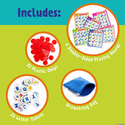 Alphabet Bingo Peaceable Kingdom Board Game