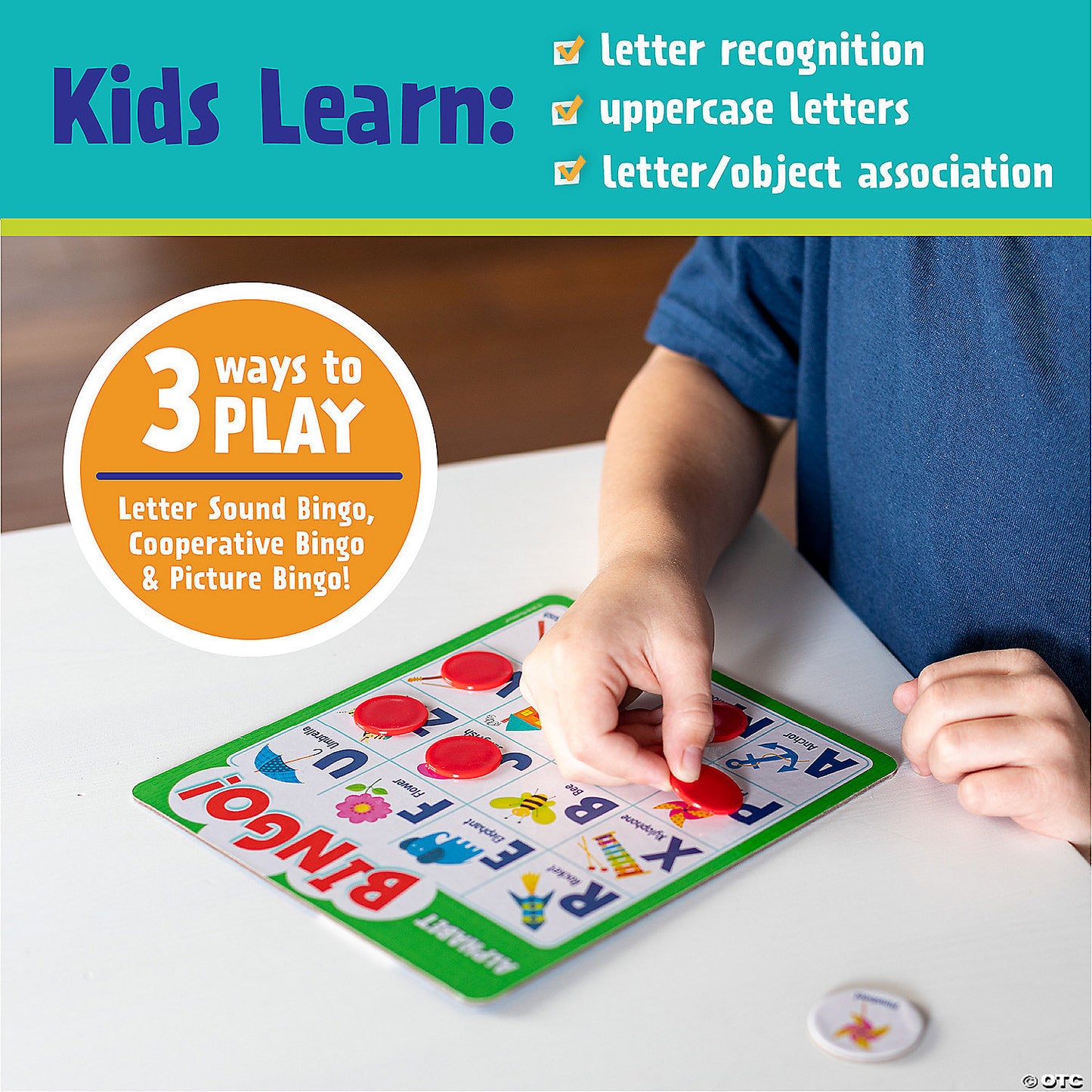 Alphabet Bingo Peaceable Kingdom Board Game