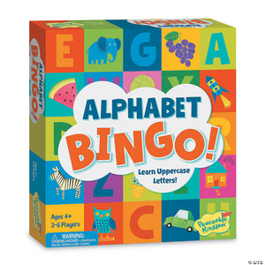 Alphabet Bingo Peaceable Kingdom Board Game