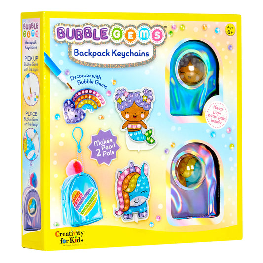 Bubble Gems™ Backpack Keychains