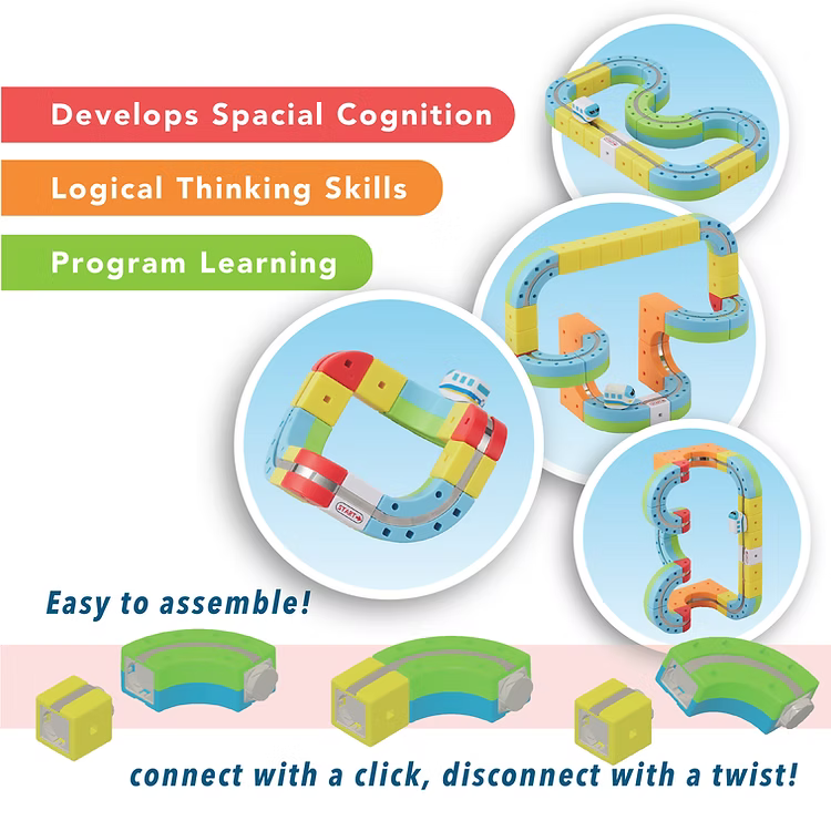 Rail Cube Magnetic Monorail Deluxe Set