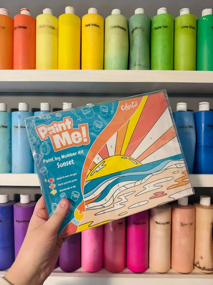 Sunset - Paint By Number Kit (8.5x11)