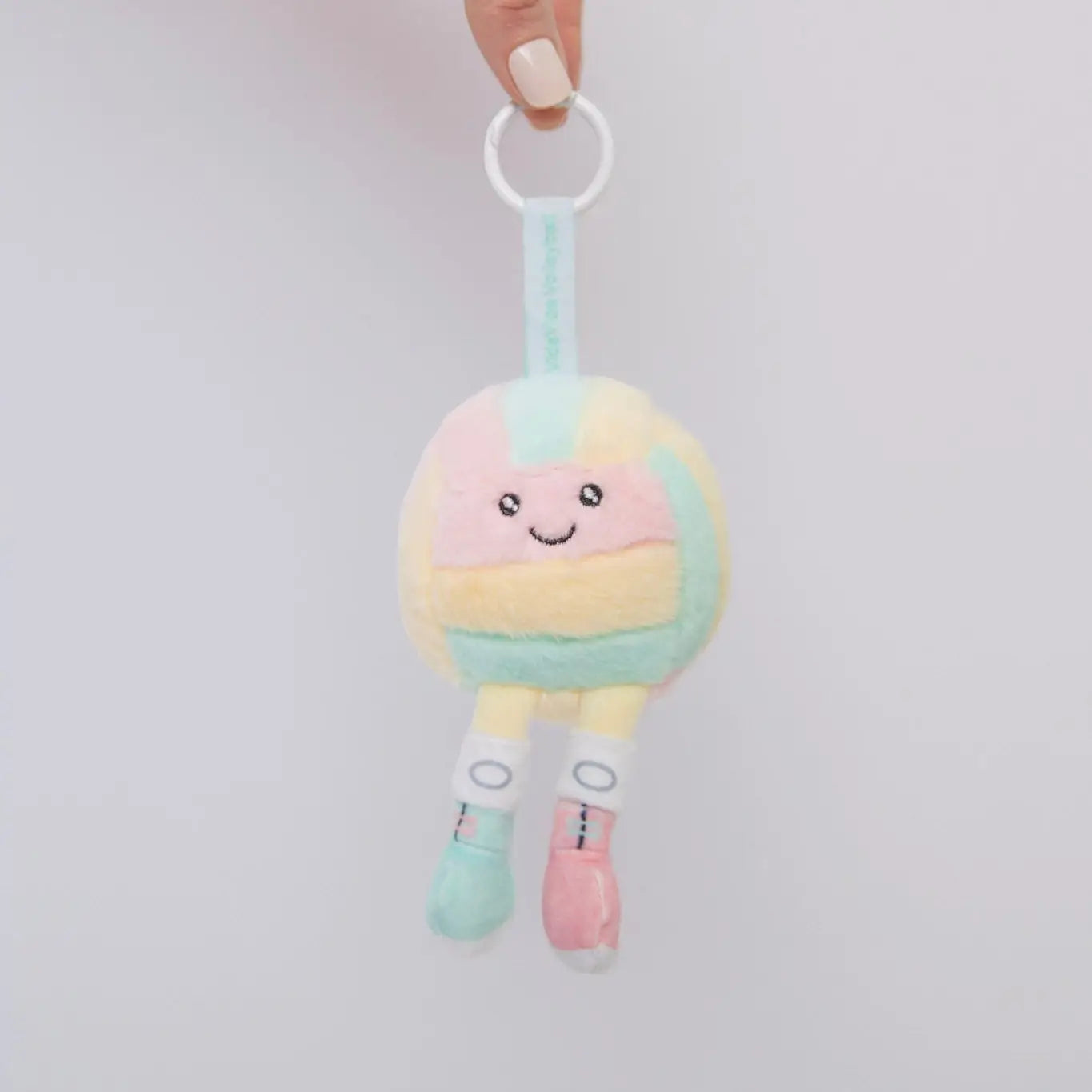 Colorful Volleyball Keychain "Jumpi"