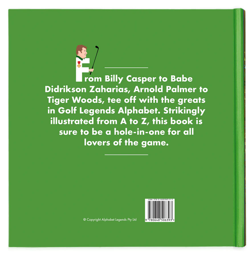 Golf Legends Alphabet Book