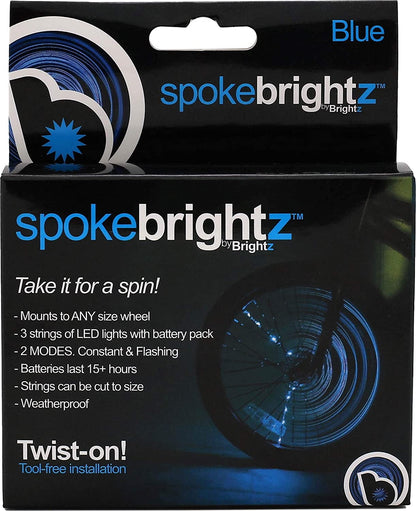 Spin Bright Blue Pattern