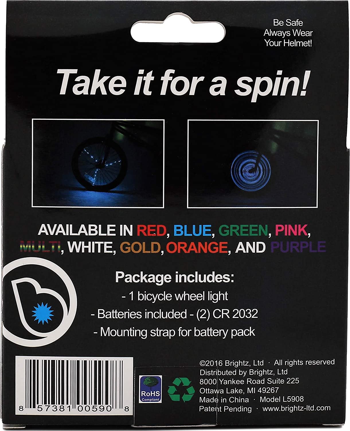 Spin Bright Blue Pattern