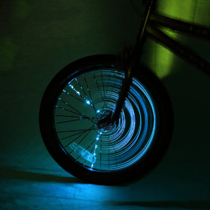 Spin Bright Blue Pattern