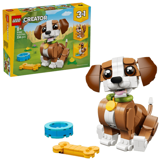 Creator 31382 Cute Animals: Playful Puppy Dog
