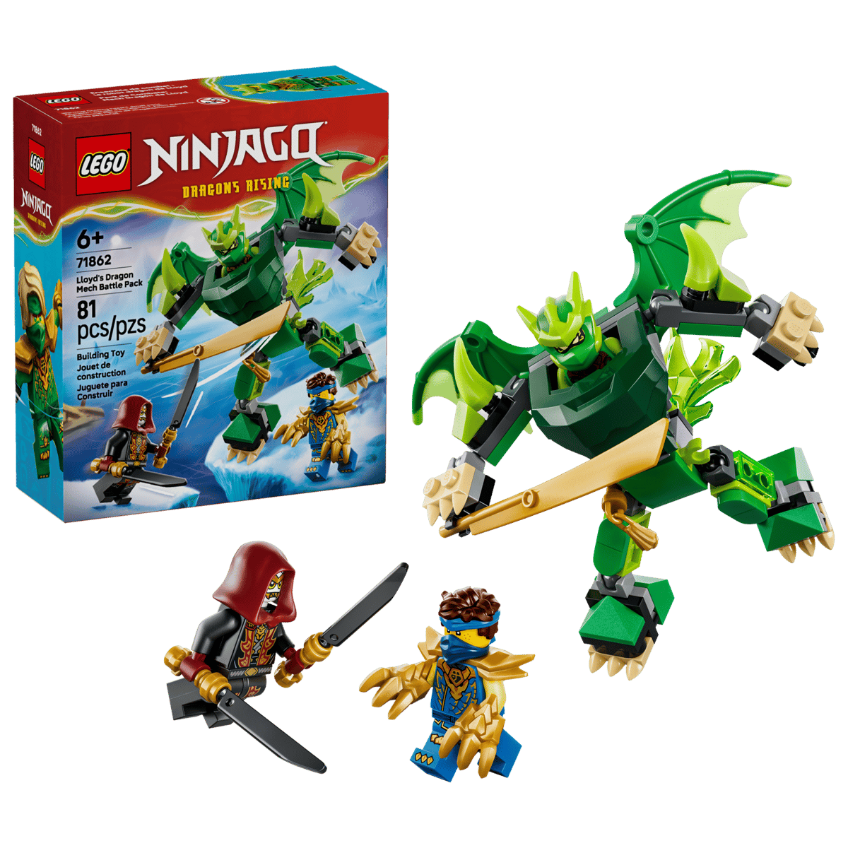 Ninjago 71862 Lloyd's Dragon Mech Battle Pack