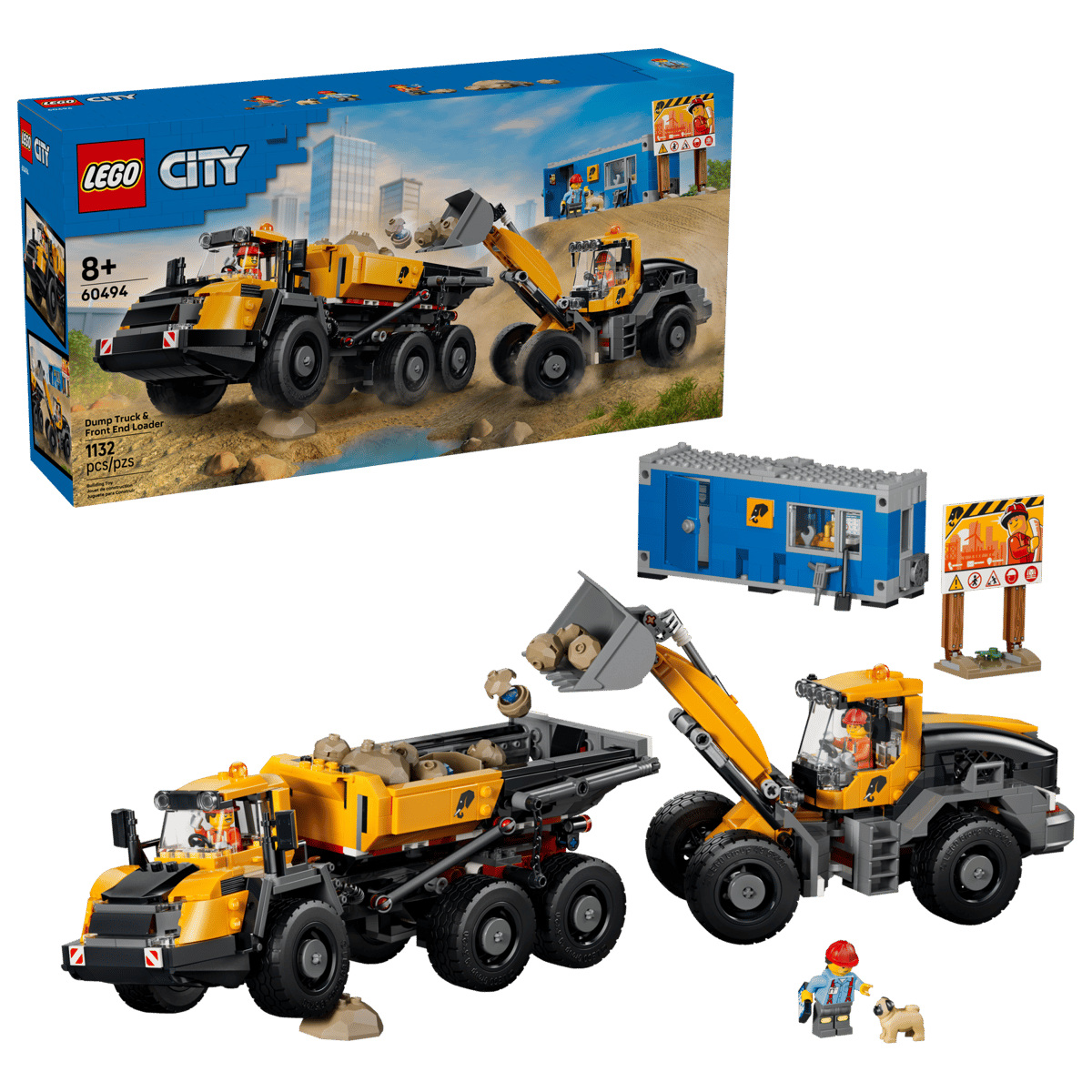 City 60494 Dump Truck & Front End Loader