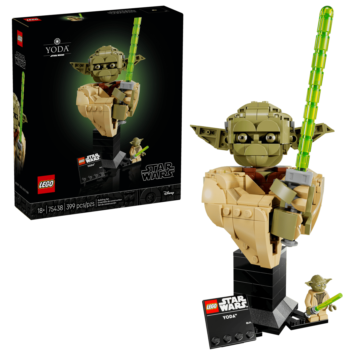 Starwars 75438 Yoda Bust