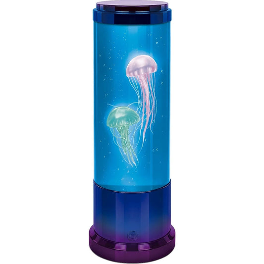 Jellyfish Lamp- Purple Metallic- 11"