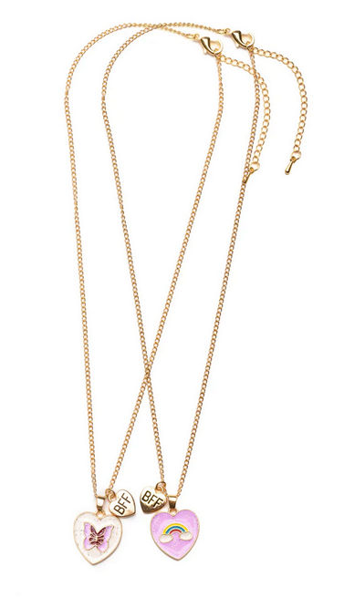 Gp Butterfly Bff Necklace