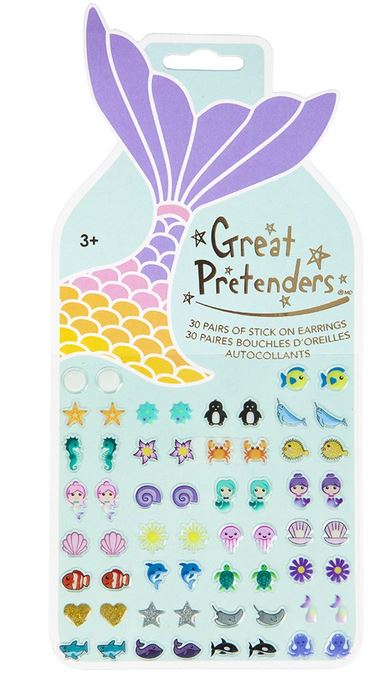 Gp Mermaid Sticker Earrin