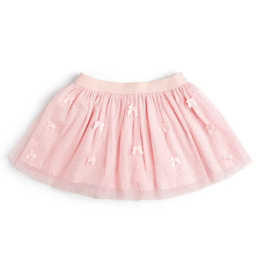 Blush Bows Tutu Skirt