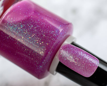 Strawberry Fields ~ SUN/UV Color-Changing Nail Polish Vegan