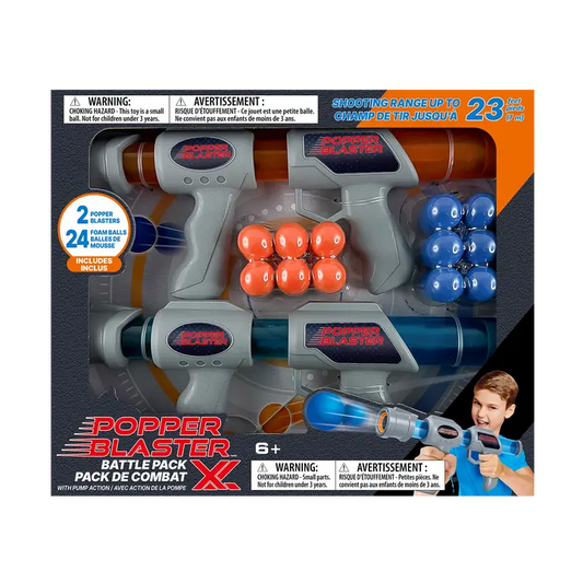 Popper Blaster XL 2 Pack w 24 balls