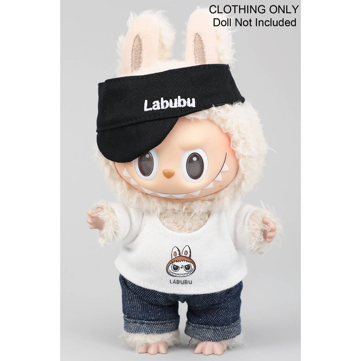 VISOR JEANS AND SHIRT LABUBU OUTFIT – Learning Express Toys & Gifts ...