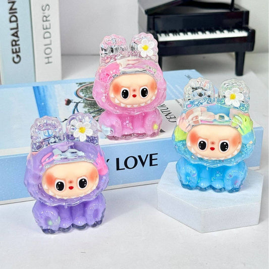 Flowing Sand Quicksand Labubu Ornaments Gift