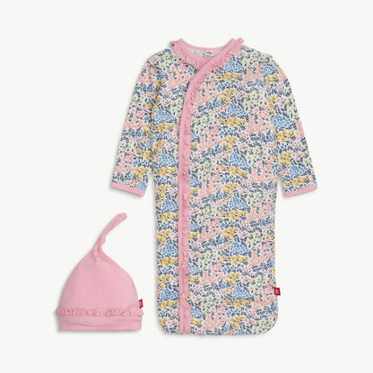 Chelsea Ruffle Gown and Hat Set