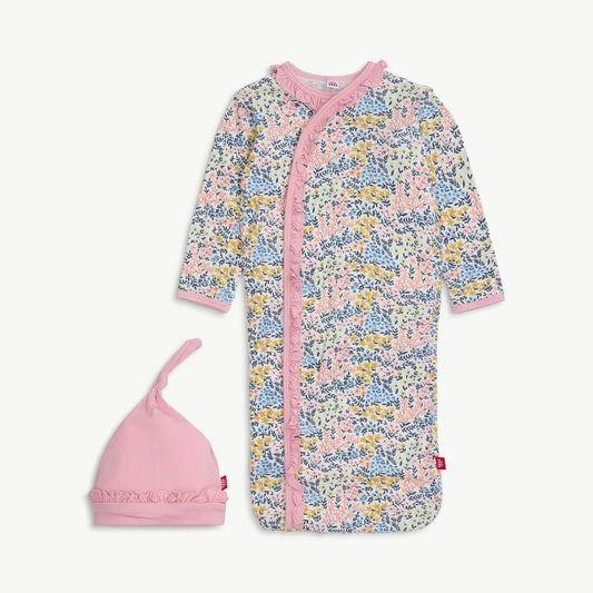 Chelsea Ruffle Gown and Hat Set