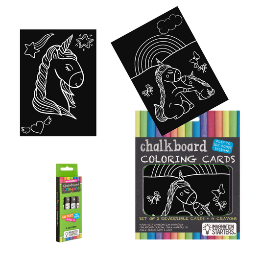 Reusable Coloring MiniMat Unicorn
