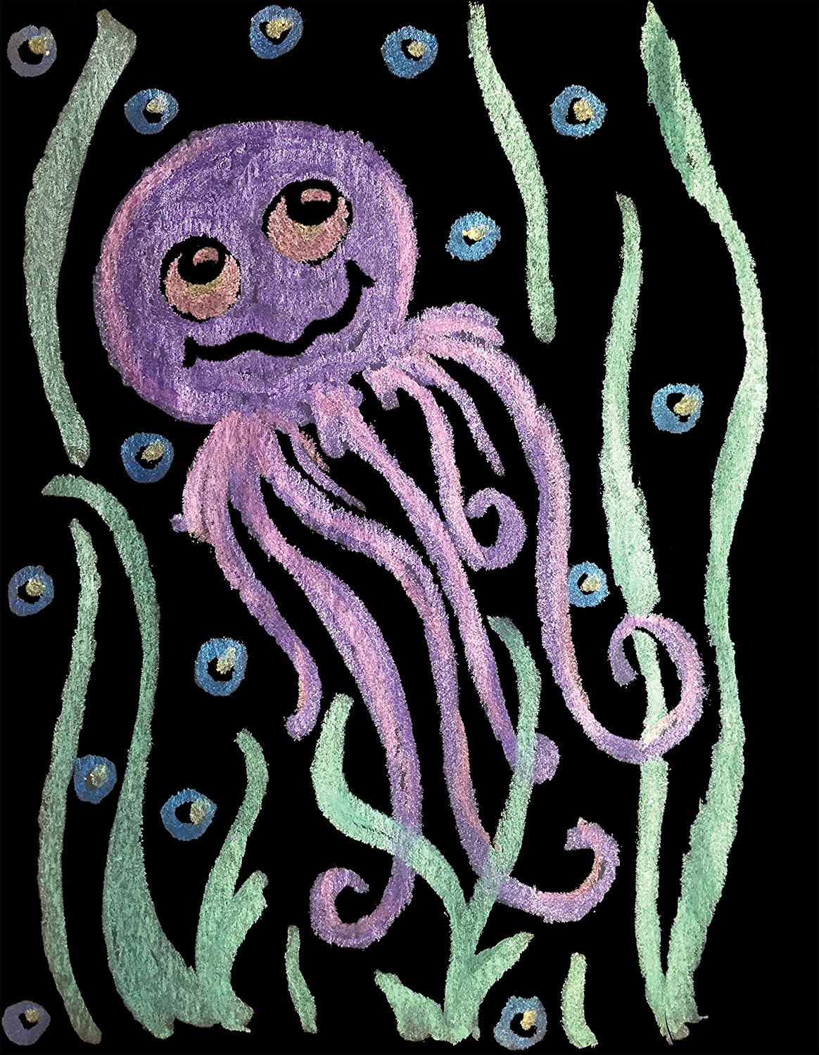 Black Paper Pad 9x12
