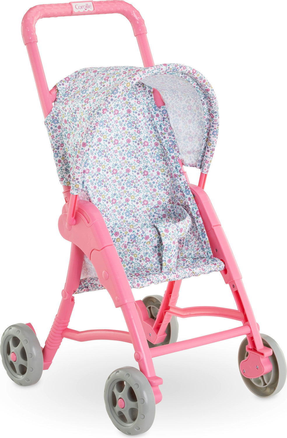 Doll Stroller Flowered