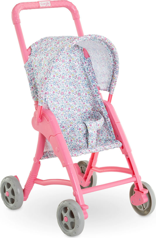 Doll Stroller Flowered