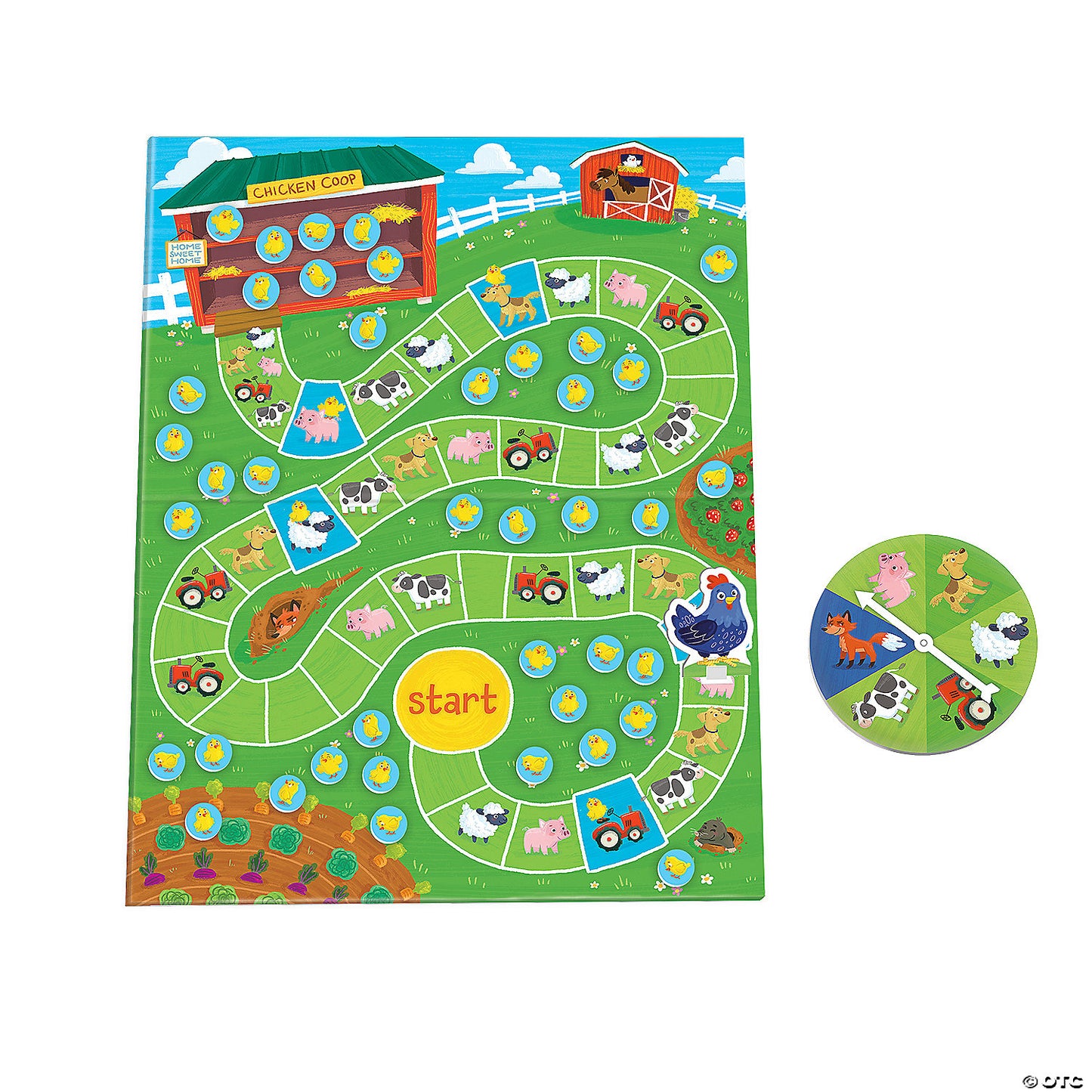 Count Your Chickens! Peaceable Kingdom Cooperative Board Game