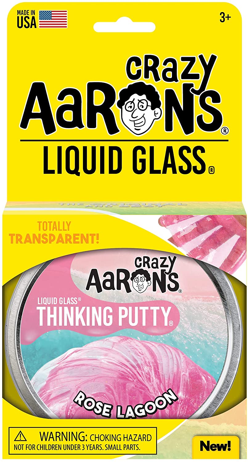 Liquid Glass Rose Lagoon