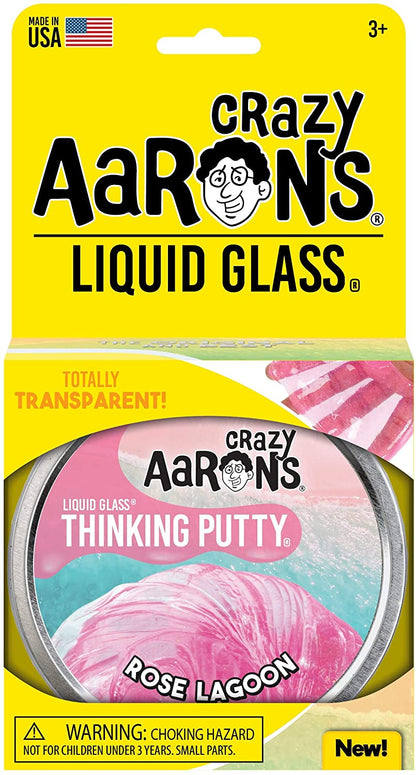 Liquid Glass Rose Lagoon