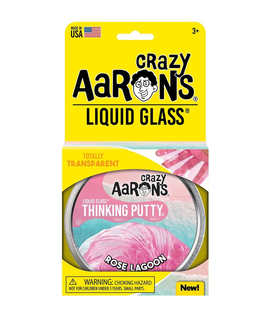 Liquid Glass Rose Lagoon