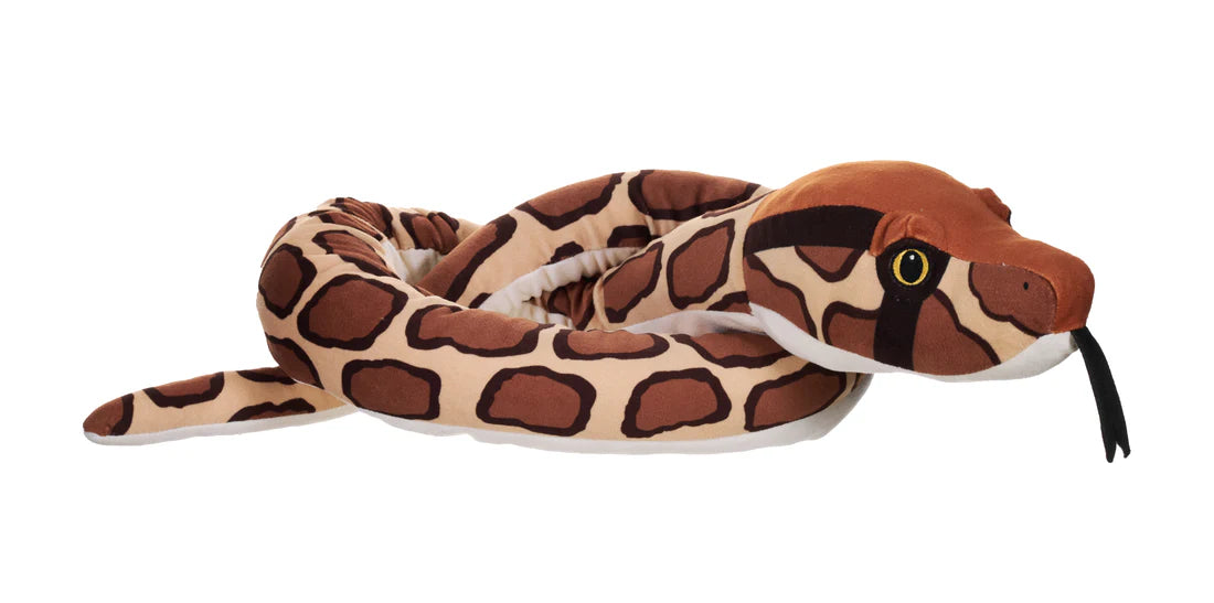 Snakesss Eco Burmese Python Stuffed Animal - 54"