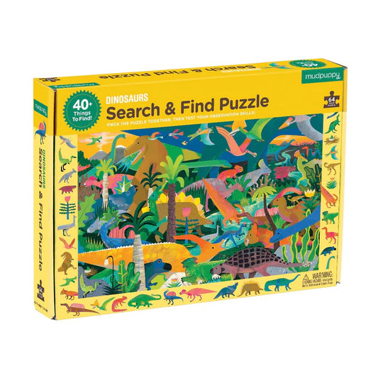 Dinosaurs Search & Find Puzzle 64 piece