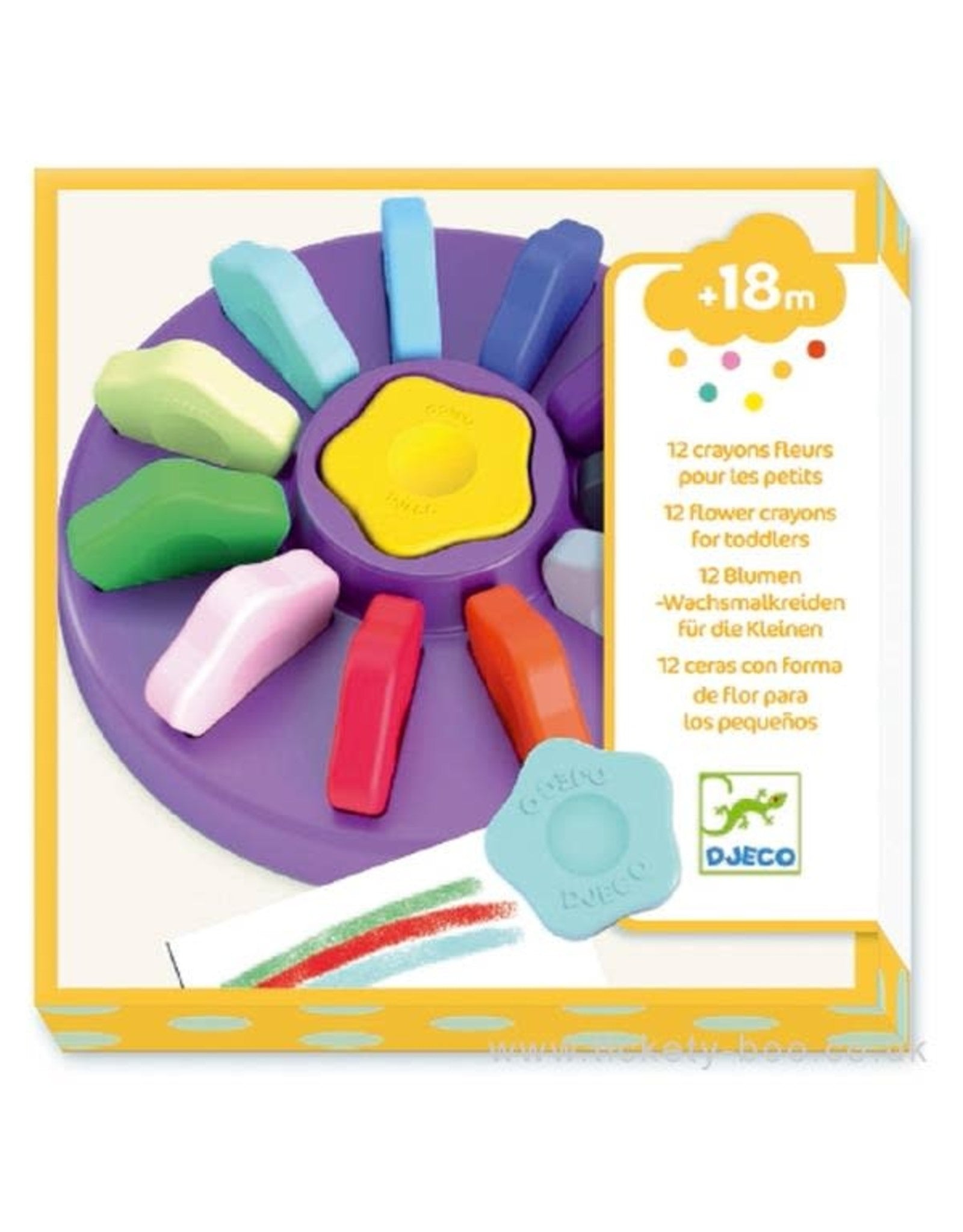 Flower Crayon Toddler